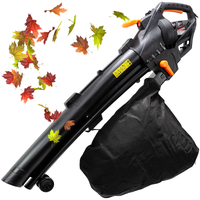Thumbnail for JACKMEND Elektrische Laubbläser inkl. 35L Auffangsack - 3000W Kabel 270km/h Luftgeschwindigkeit - 15.000 U/min