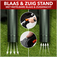 Thumbnail for JACKMEND Elektrische Laubbläser inkl. 35L Auffangsack - 3000W Kabel 270km/h Luftgeschwindigkeit - 15.000 U/min