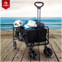 Thumbnail for JACKMEND Faltbarer Bollerwagen Bis 120kg Tragfähigkeit - 83x47x60cm - Inhalt 120L