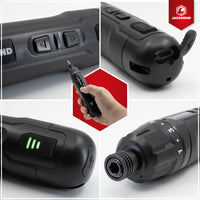 Thumbnail for JACKMEND Akku-Schraubmaschine inklusive 13-teiligem Bit-Set und 3,6V 360RPM Motor