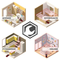 Thumbnail for JACKMEND Professioneller Laser-Entfernungsmesser mit 100 Meter Reichweite